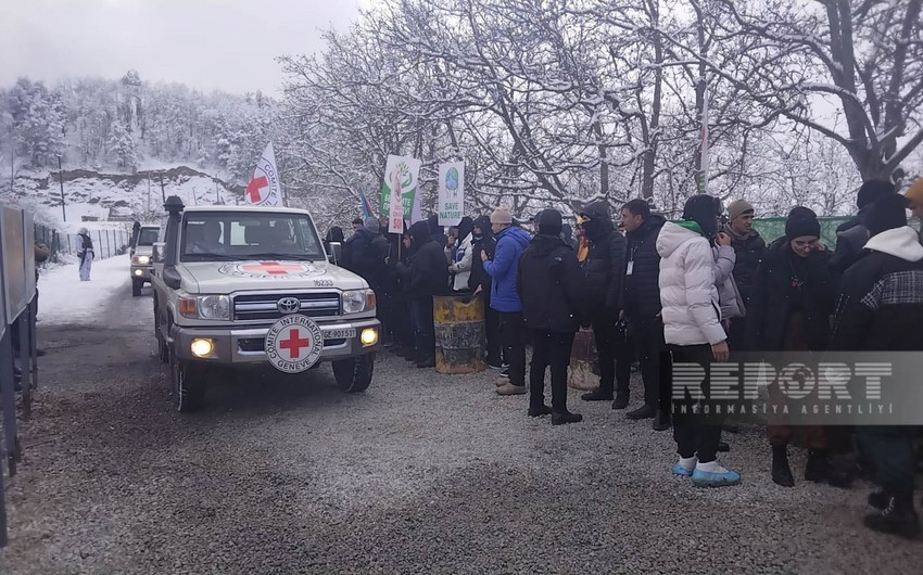 ICRC vehicles pass freely from Lachin to Khankandi - UPDATED 