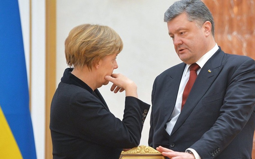Angela Merkel Ukraynaya səfər edəcək