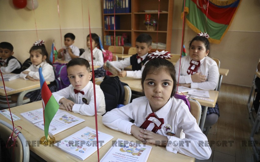 Sabahdan birinci siniflərə şagird qəbuluna başlanılır