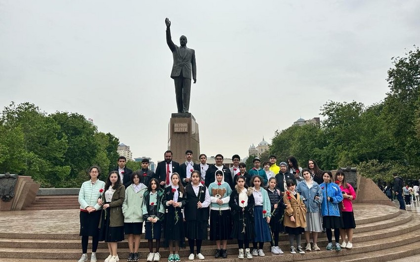 Event related to Heydar Aliyev held at Jewish school in Baku