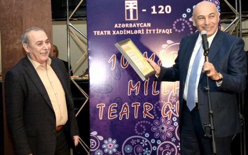 Gənc Tamaşaçılar Teatrında Azərbaycan Milli Peşəkar Teatrının 144 yaşı qeyd olunub