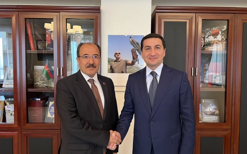 Azerbaijani president's aide discusses regional situation with Turkish ambassador