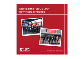 Kapital Bank “SIBOS 2024” beynəlxalq sərgisində