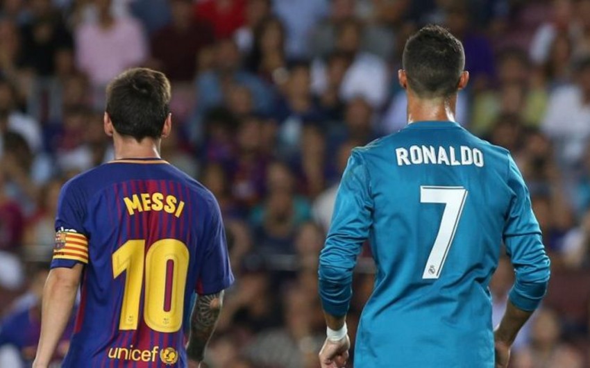 Messi 2017-ci ildə vurulan qolların sayına görə Ronaldunu geridə qoyub