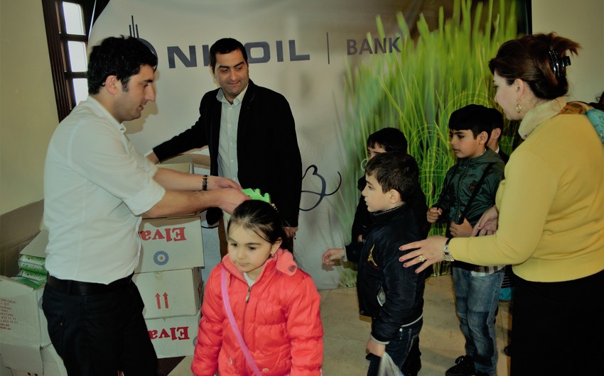 Nikoil Bank провел благотворительную акцию, посвященную празднику Новруз