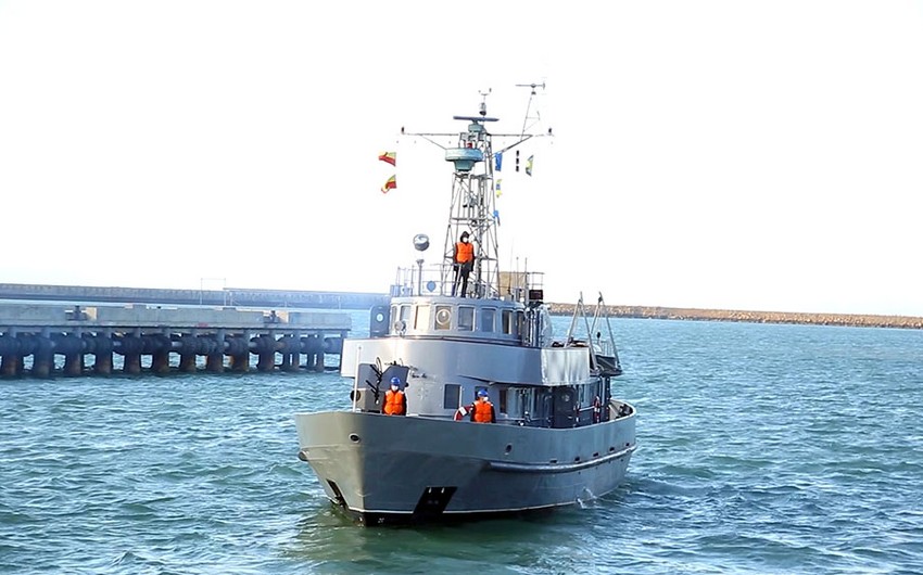 Azerbaijan Naval Forces hold contest for title of Best Ship Division