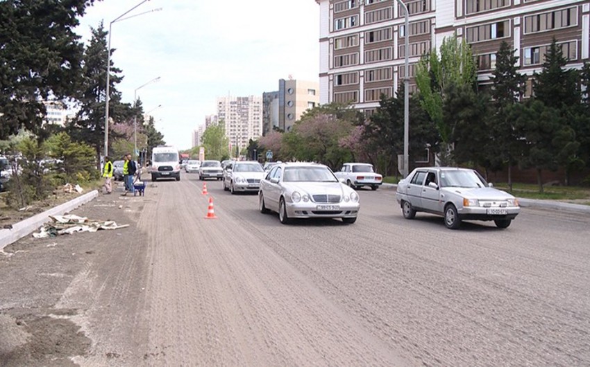 Traffic movement will be restricted on Azadlig Avenue