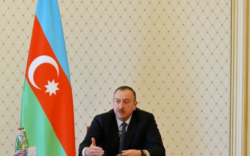 President Ilham Aliyev: 'Changing of manat's rate was inevitable'