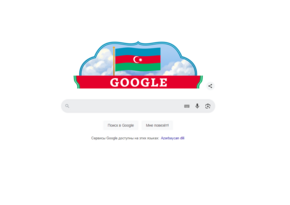 “Google” Azərbaycan bayrağının rənglərində dudl hazırlayıb