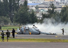 В Индии в результате крушения военного вертолета погиб пилот
