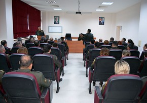 Kahramanmaraşda fəaliyyət göstərən hərbi tibb personalımız təltif olunub