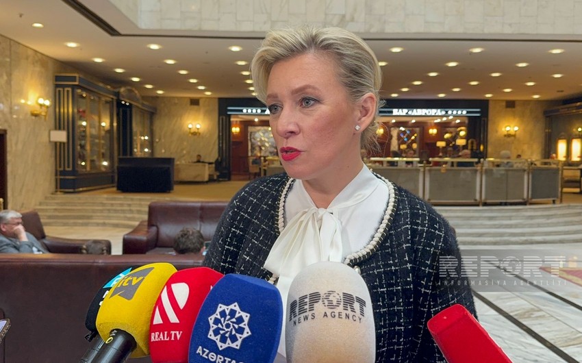 Zaxarova: Cənubi Qafqazda sülhün qorunması üçün əlimizdən gələni etməliyik