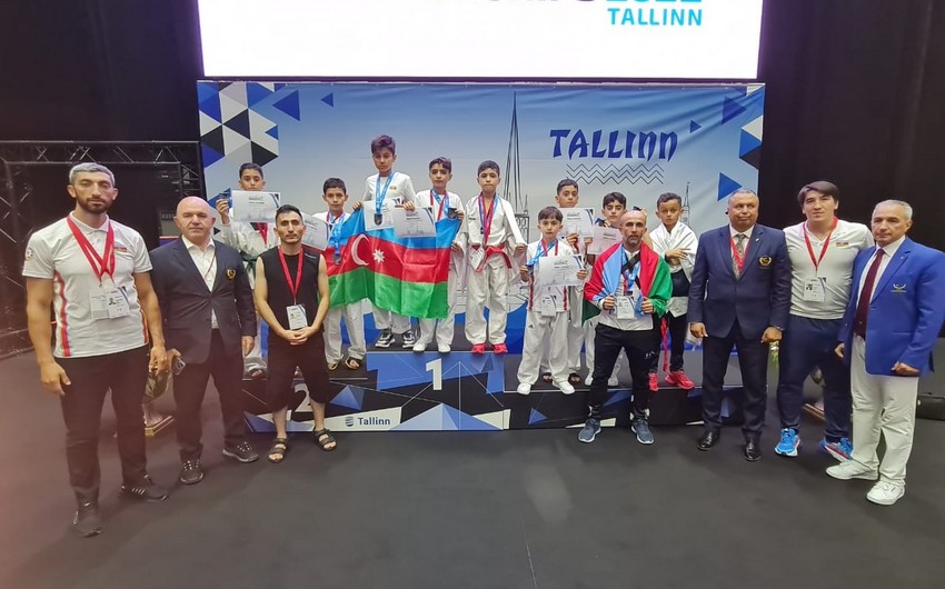 European Championship: Azerbaijani taekwondo fighters win 9 medals on first day 