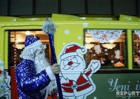 Baku Metro makes New Year surprise for little passengers - PHOTO REPORT