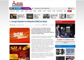 ​Türkiyə KİV: Avropa Oyunlarına hazırlıq başa çatıb