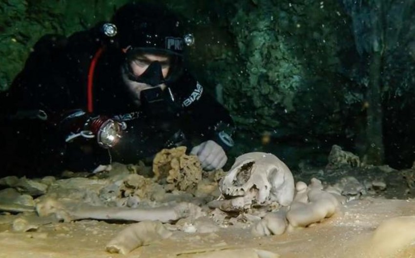 Останки человека возрастом 10 тыс. лет нашли в мексиканской пещере