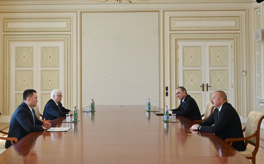 President of Azerbaijan receives Russian Prosecutor General