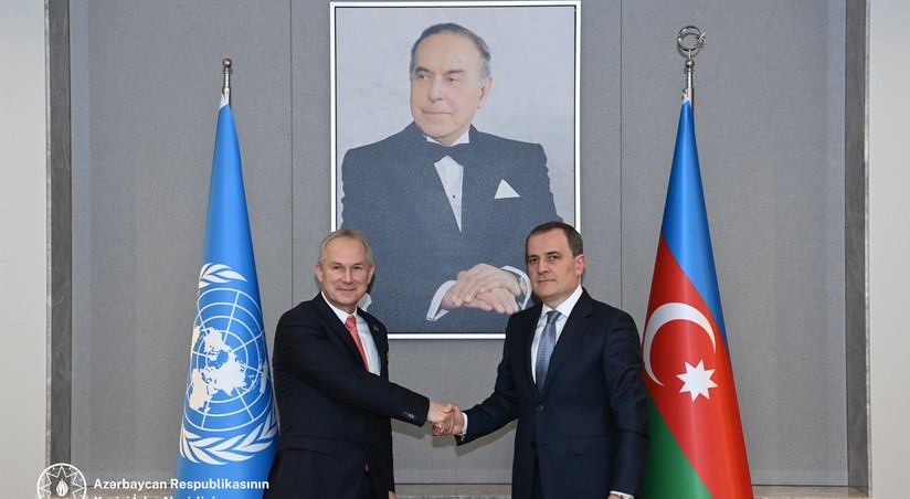 Jeyhun Bayramov Meets With UN General Assembly President | Report.az