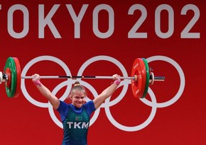Штангистка из Туркменистана завоевала первую в истории страны олимпийскую медаль