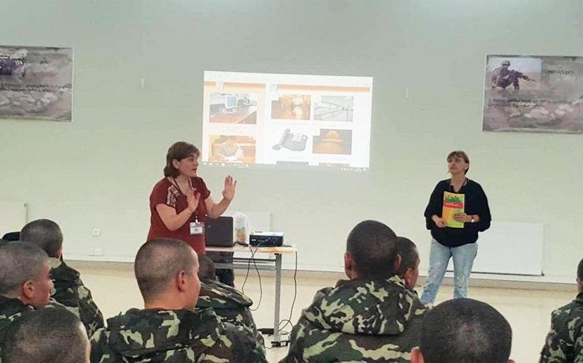 Gürcüstan ordusunun azərbaycanlı çağırışçılarına gürcü dili tədris olunur