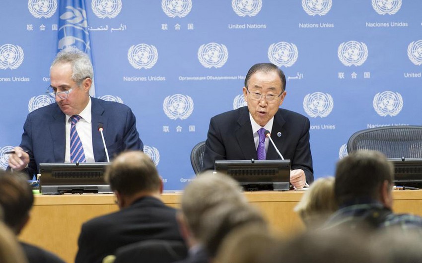 Ban Ki-moon speaks over priorities of UN General Assembly's jubilee session