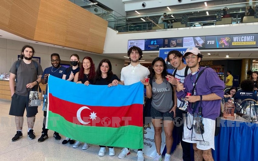 Студенты из Азербайджана приняли участие в международной выставке в США
