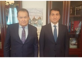 Хикмет Гаджиев встретился с генсеком Организации тюркских государств
