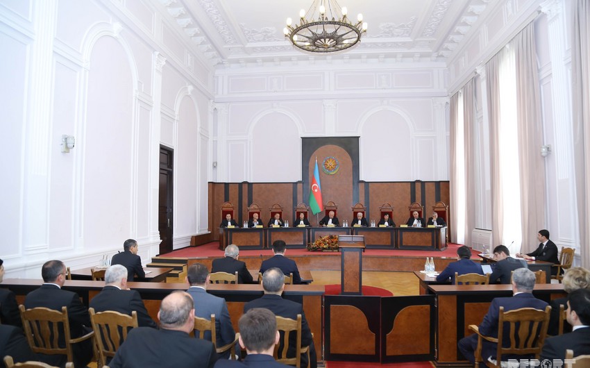 Конституционный суд Азербайджана о полномочиях нынешнего парламента