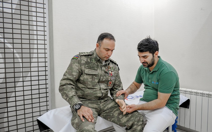 Another group of Karabakh war veterans provided with prosthesis with the support of Heydar Aliyev Foundation