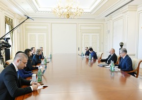 President Ilham Aliyev receives Under-Secretary-General of United Nations and Executive Director of UN Environment Programme