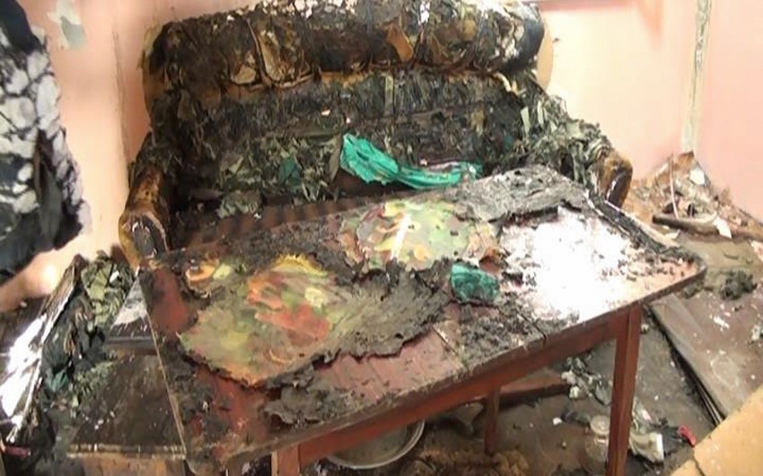 В Азербайджане загорелся дом, отремонтированный вынужденным переселенцем к предстоящей свадьбе - ФОТО