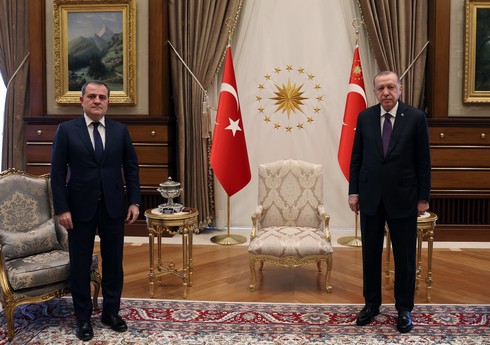 Эрдоган принял главу МИД Азербайджана 