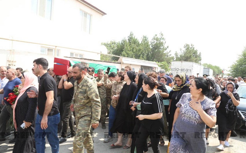 Военнослужащий-шехид Азербайджанской армии похоронен в Баку 