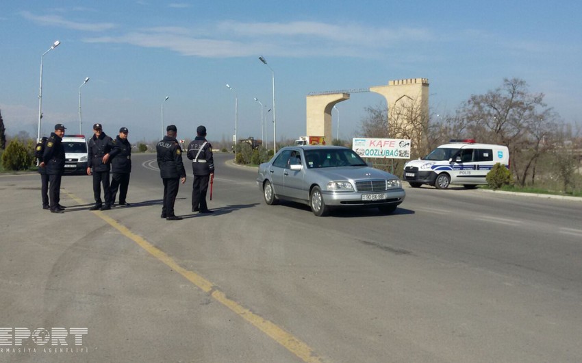 DYP reyd keçirib 15 avtomobil cərimə meydançasına yerləşdirilib - FOTO