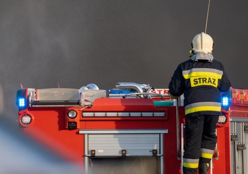 В Польше 6 человек пострадали  из-за пожара на полигоне химических отходов
