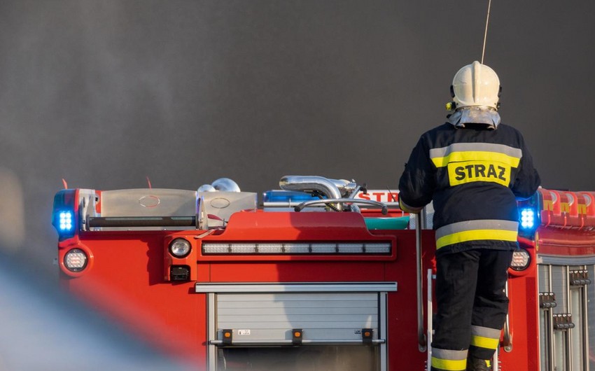 В Польше 6 человек пострадали  из-за пожара на полигоне химических отходов