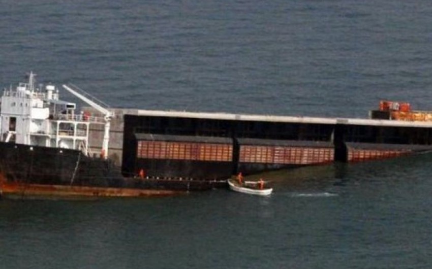 В Черном море потерпел крушение сухогруз с гражданами Азербайджана на борту