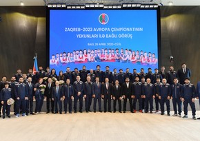Mikayil Jabbarov conveys congratulations of President Ilham Aliyev to wrestlers