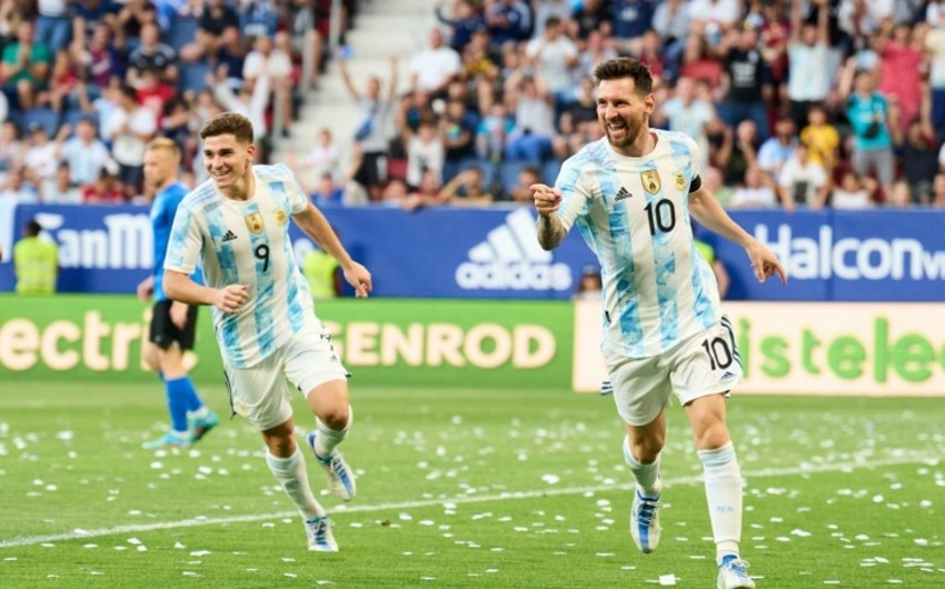 Messi dünya çempionatlarında yeni rekord müəyyənləşdirib