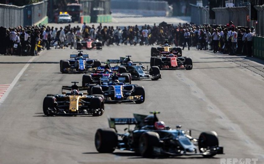 Стартовал классификационный тур Гран-при Азербайджана Формулы-1
