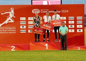 Азербайджанский атлет завоевал бронзовую медаль в Казахстане