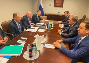 Azerbaijani, Russian FMs discuss anti-terrorist measures in Karabakh