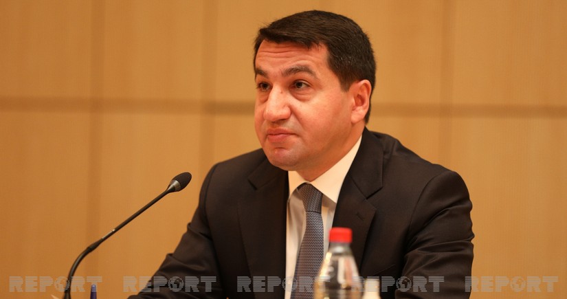 Hikmat Hajiyev says hospitals in several Azerbaijani regions vacated to receive patients from Khankandi