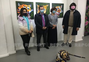 В Париже открылась персональная выставка азербайджанского художника