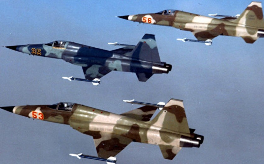 СМИ: В Нидерландах разбился швейцарский истребитель F-5