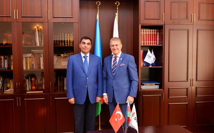 EURAS President visits Baku Higher Oil School