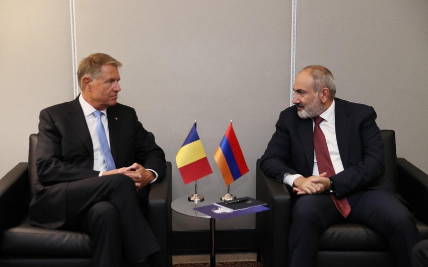 Romanian president, Armenian PM mull Yerevan-Baku normalization process 