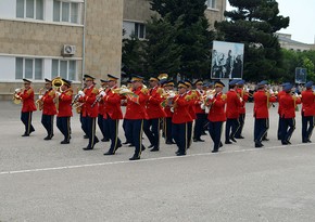 Great Britain’s Military Band held musical performance in Baku