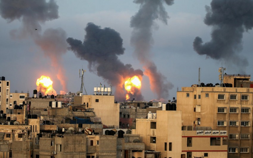 İsrailin zərbələri nəticəsində Qəzzada 15 nəfər ölüb