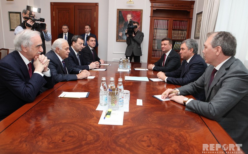 Спикер Госдумы: Азербайджан является важным стратегическим партнером России